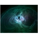 blu esplosione nebulosa spazio luce nero azzurro nucleo varie