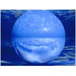 sfera sfere tondo mondo terra acqua mare oceano palla biglia blu azzurro bianco cielo fantasy