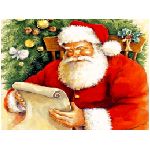 babbo natale neve regali bianco rosso giallo nero sole bambini buon doni dolci caramelle santa claus barba buono varie