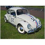 herbie 53 maggiolone maggiolino blu bianco rosso auto macchina volkswagen varie