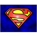 superman supermen criptonite alieno extraterrestre forever logo pace blu rosso giallo nero pianeta clark kent varie